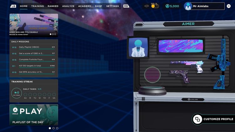 Aimlabs Elite Edition XBOX One / Xbox Series X|S Account