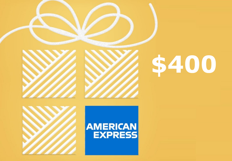 American Express $400 US Gift Card