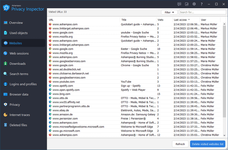 Ashampoo Privacy Inspector Activation Key