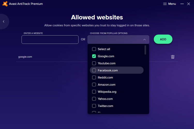 Avast AntiTrack Premium 2024 Key (1 Year / 1 PC)