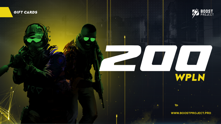 BoostProject 200 PLN Gift Card
