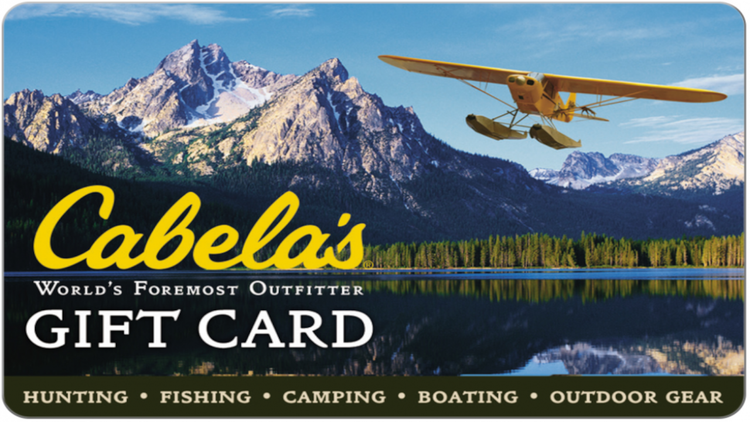Cabelas C$25 Gift Card CA