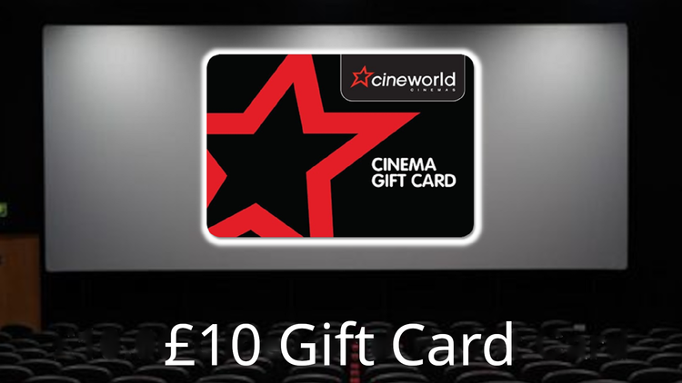 Cineworld Cinema £10 Gift Card UK