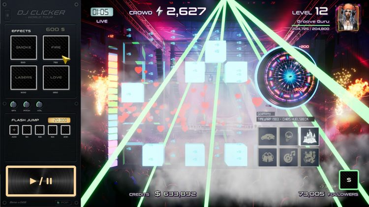 DJ Clicker - World Tour PC Steam CD Key