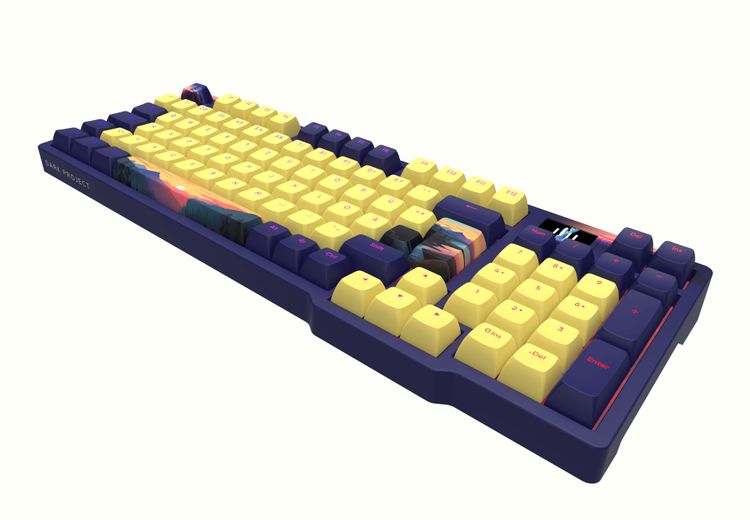 Project Gunship Key Keyboard Dark Project - 98 Sunset - G3MS Mech. RGB ISO Keyboard EU Prismyx ...