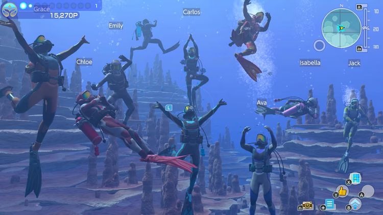 Endless Ocean Luminous Nintendo Switch Access