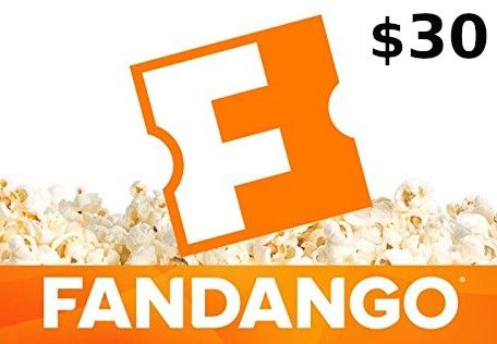 Fandango $30 Gift Card US