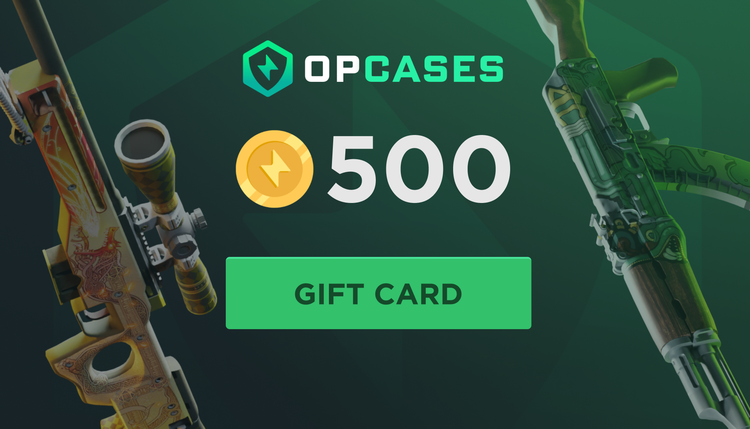 OPCASES 500 Coins Gift Card