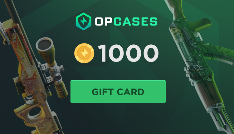 OPCASES 1000 Coins Gift Card