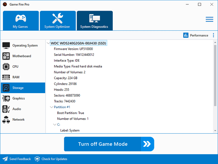 Game Fire 7 Pro Key (1 Year / 1 PC)