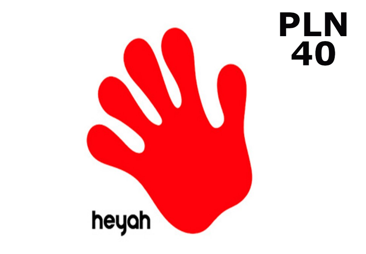 Heyah 40 PLN Mobile Top-up PL