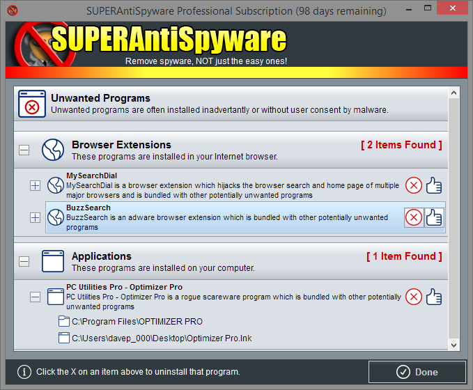 Superantispyware Professional X Edition CD Key (1 Year / 1 PC)