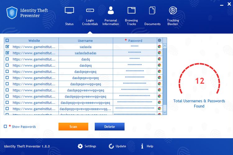 ShieldApps Identity Theft Preventer CD Key (1 Year / 1 Device)