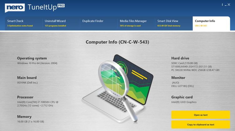 Nero TuneItUp PRO  Key (1 Year / 1 PC)