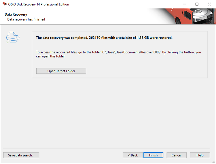 O&O DiskRecovery 14 Digital CD Key