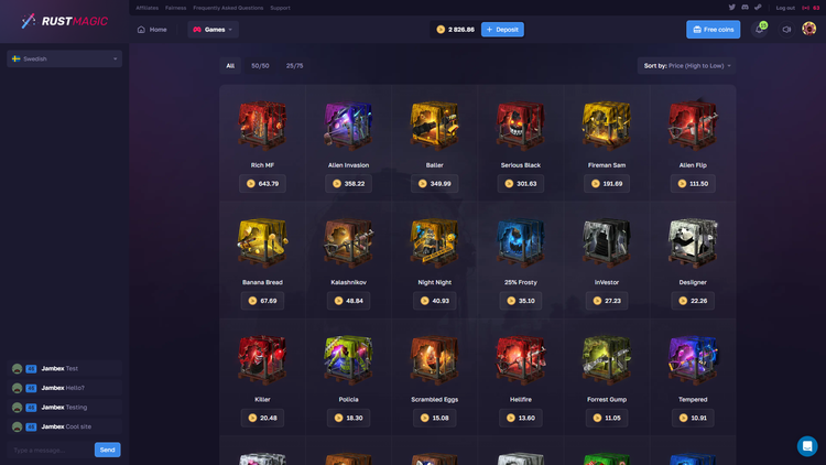 RustMagic $5 Gift Card