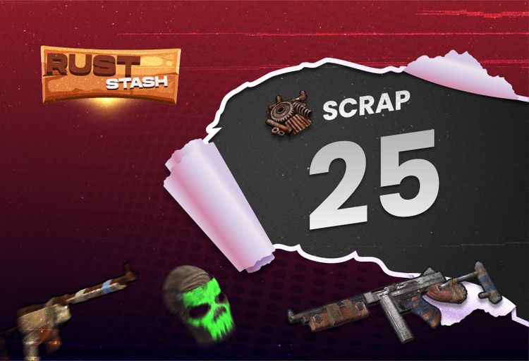 Ruststash $25 Scrap Gift Card