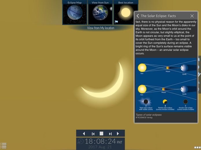 Solar Eclipse by Redshift for Android Key
