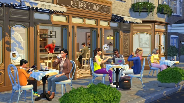 The Sims 4 - Cozy Bistro Kit DLC PC EA App CD Key