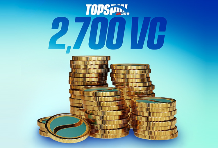 TopSpin 2K25 - 2,700 Virtual Currency Pack XBOX One / Xbox Series X|S CD Key