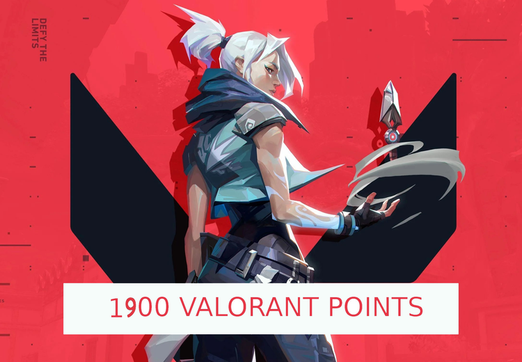 VALORANT - 1900 Valorant Points Gift Card MY