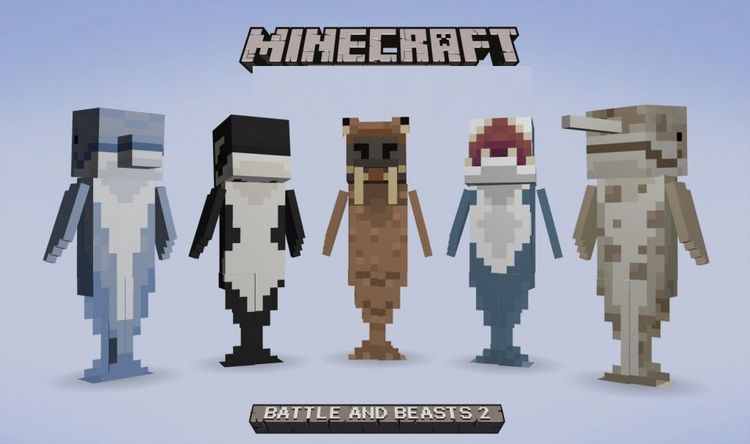 Minecraft - Battle & Beasts 2 Skin Pack DLC AR XBOX One CD Key 