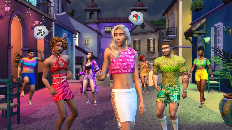 The Sims 4 - Carnaval Streetwear Kit DLC EU PC EA App CD Key
