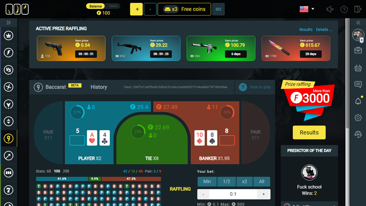 CSGOFAST 100 Fast Coins Gift Card