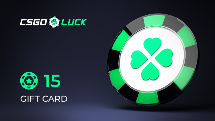 CSGOluck 15 Balance Gift Card