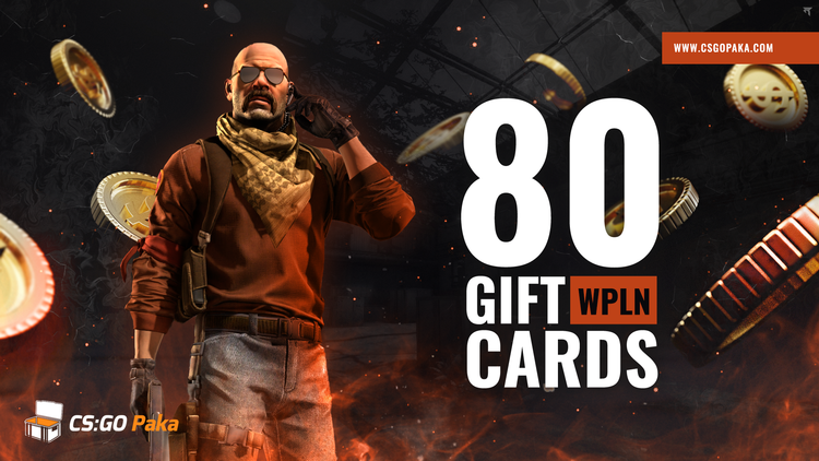 CSGOPaka 80 PLN Gift Card