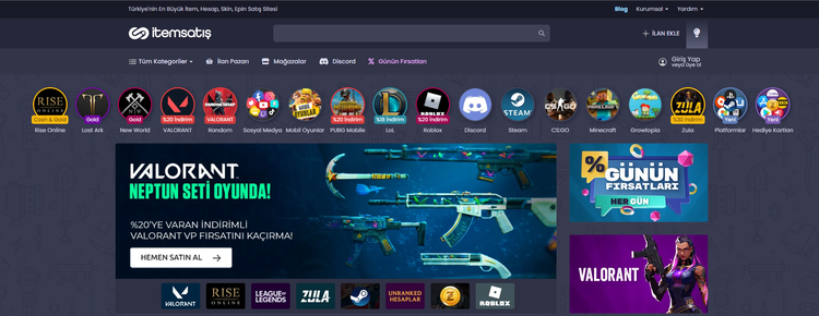 itemsatis 500 TRY Gift Card