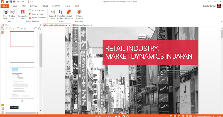 Nitro PDF Pro 10 CD Key (Lifetime / 2 PCs)