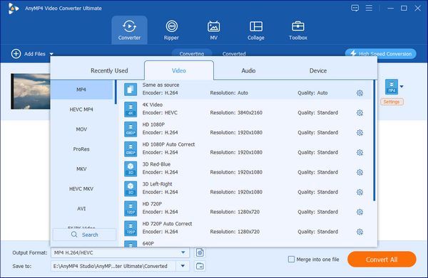 AnyMP4 Video Converter Key (1 Year / 1 PC)