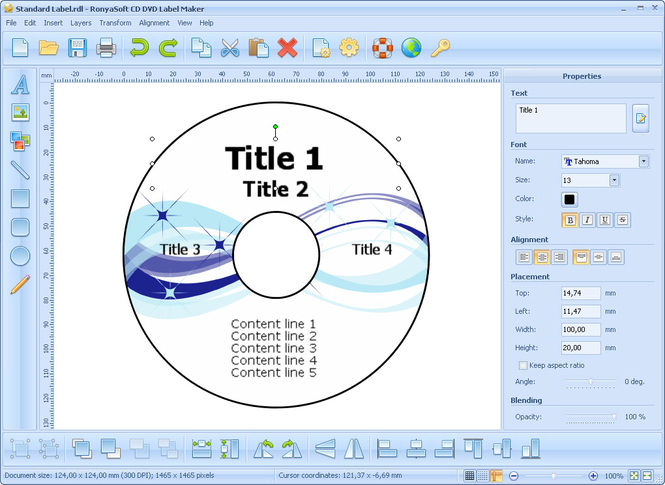 RonyaSoft: CD DVD Label Maker CD Key (Lifetime / 1 PC)