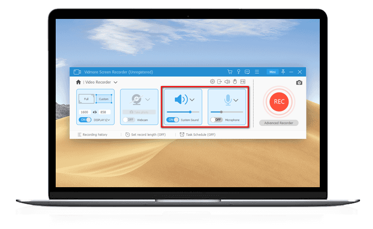 Vidmore Screen Recorder Key (1 Year / 1 PC)