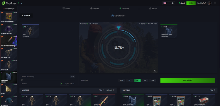 ShyDrop $25 Gift Card