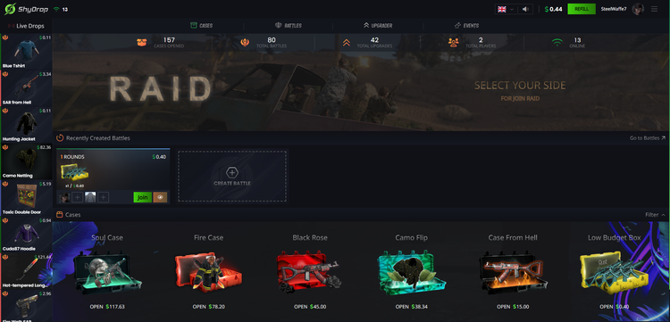 ShyDrop $25 Gift Card