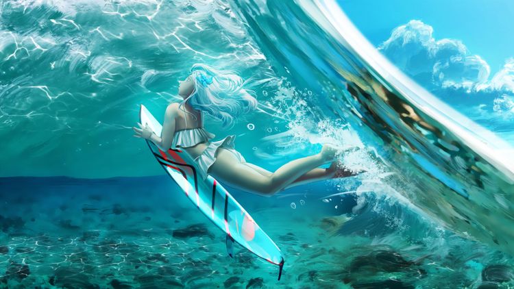 Surfing and Girls Steam CD Key