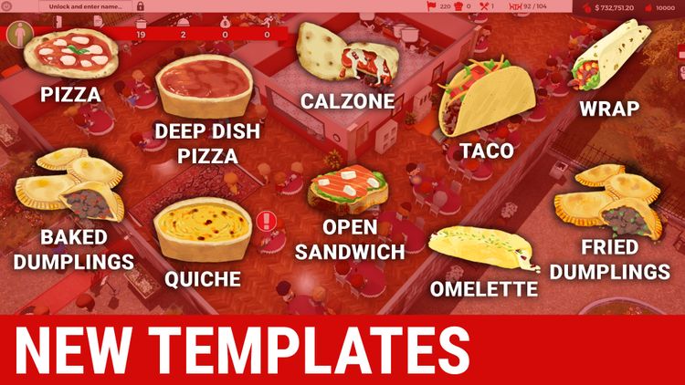 Chef: A Restaurant Tycoon Game Full Menu Bundle PC Steam CD Key