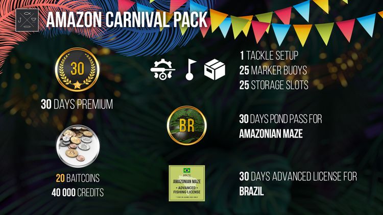 Fishing Planet - Amazon Carnival Pack EU Steam Altergift