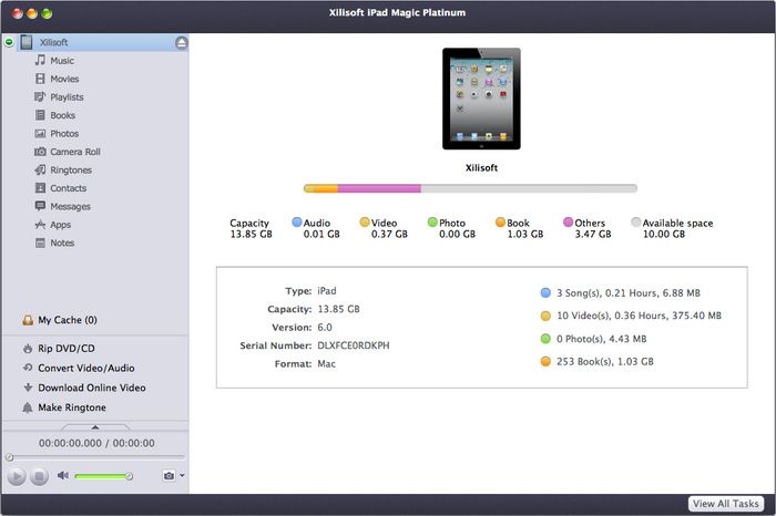 Xilisoft iPad Magic Platinum for MAC CD Key