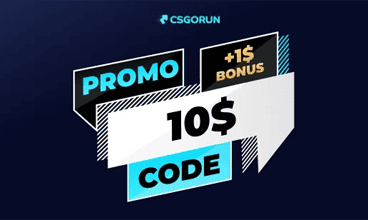 CSGORUN - $10 Gift Card + $1 Bonus