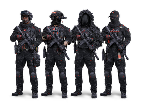 4 Phantom Squad Soldier Skins