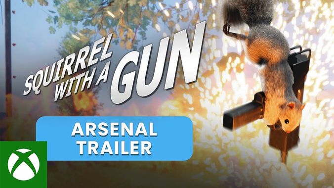 Xbox One Game With Rabbit Gun Squirrel With Gun Xbox