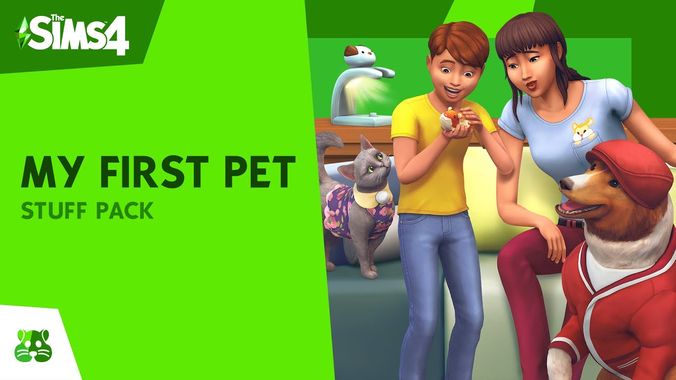 The Sims Cats Dogs My First Pet Stuff DLC EU Xbox One CD