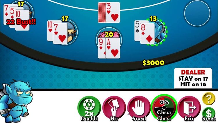 Cheaters Blackjack 21 PC Steam CD Key