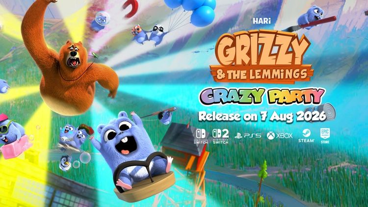 Grizzy and the Lemmings - Crazy Party PC Steam CD Key