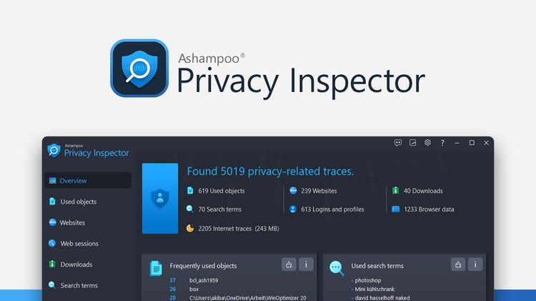Ashampoo Privacy Inspector Activation Key