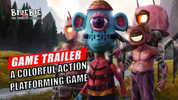 Bluebie VS The Army of Cyborgs PC Steam CD Key