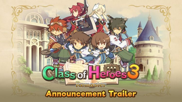 Class of Heroes 3 Remaster PC Steam CD Key